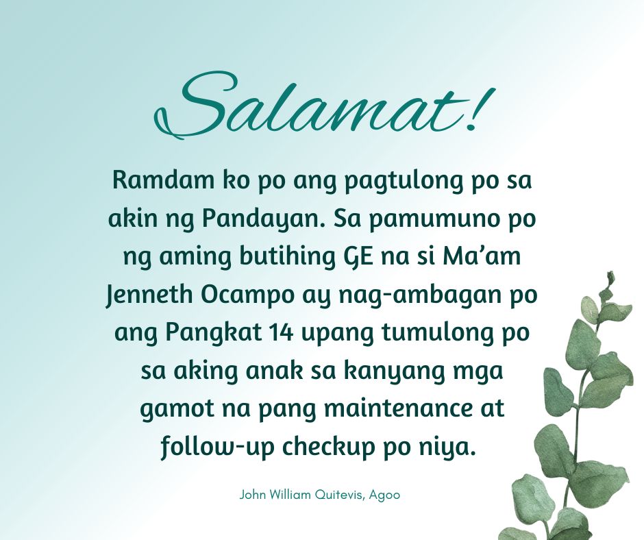 Salamat mga Kapwa Panday!